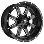 FUEL OFFROAD MAVERICK D610 GLOSS BLACK W/ MILLED SPOKES D610 20x10