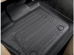 Floor Liner - Tray Style, Ebony, 3-Piece, SuperCrew - Fits 2015-2020 F-150 HL3Z-1613300-AA